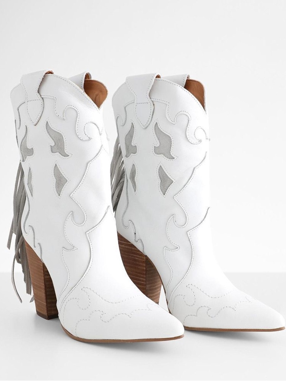 DINGO - Lady's Night Fringe Leather Western Boot